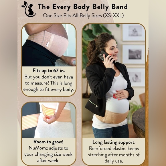 Nu Momz Belly Support Band - Picture 7 of 9